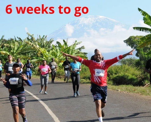 Kilimanjaro Marathon 6 Weeks to go